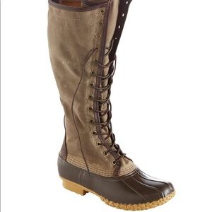 🚩SOLD🚩L.L.Bean Waxed-Canvas Maine Hunting Shoe